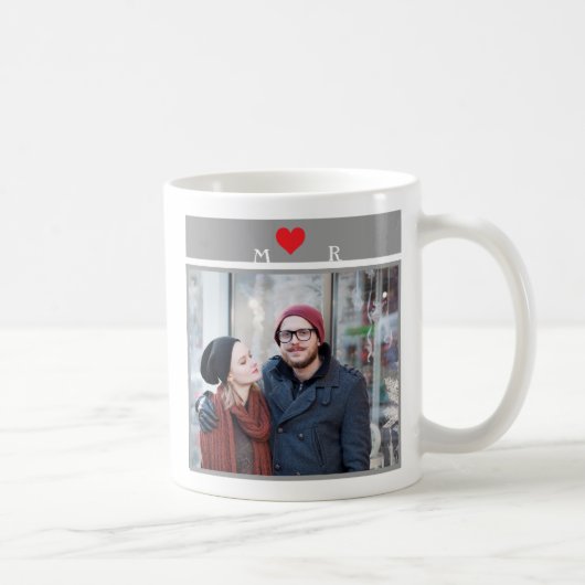 Paar Mug met hart Koffiemok (Rechts)