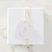 Paar NAAM & NAAM Verloving bruiloft viering Bedankjes Labels (Met doos)