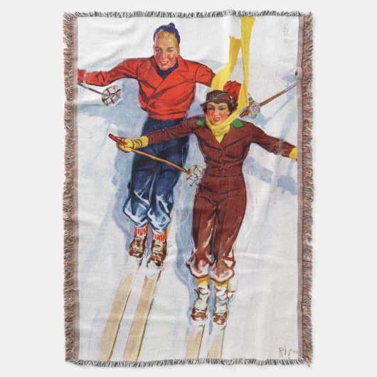 Paar neerwaartse sloop deken (Voorkant Verticaal)