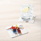 Paar neerwaartse sloop kartonnen onderzetters (Insitu)