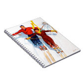 Paar neerwaartse sloop notitieboek (Rechterzijde)