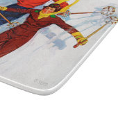 Paar neerwaartse sloop snijplank (Hoek)