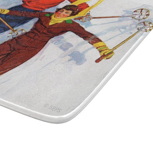 Paar neerwaartse sloop snijplank (Hoek)