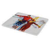 Paar neerwaartse sloop snijplank (Hoek)