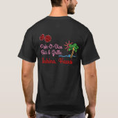 Paar-O-Dice Bar & Grille T-Shirt. Mahina, HI T-shirt (Achterkant)