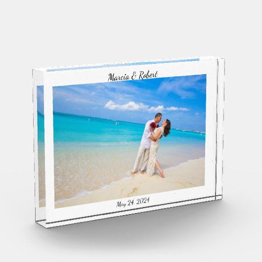 Paar of familie fotoblok (Links)