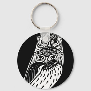 Paar of Owls Sleutelhanger