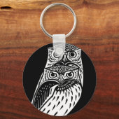 Paar of Owls Sleutelhanger (Voorkant)