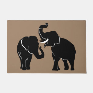 Paar Olifant Deurmat