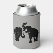 Paar Olifant Koelbox - Kies kleuren Blikjeskoeler (Blikje Voorkant)