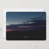 Paar omarmen huwelijksreis Vrijgezellenfeest Kaart (Achterkant)