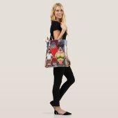 Paar op de veranda tote bag (Op model)