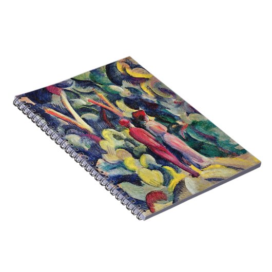 Paar op Forest Track tegen August Macke Notitieboek (Rechterzijde)