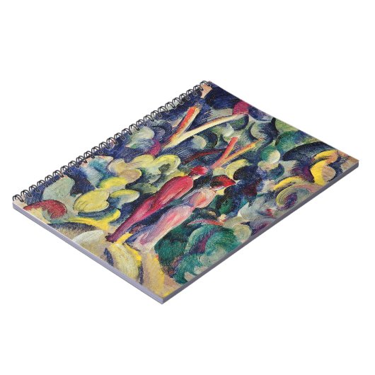 Paar op Forest Track tegen August Macke Notitieboek (Linkerzijde)