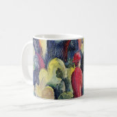 Paar op het bospad door August Macke Koffiemok (Voorkant links)