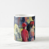Paar op het bospad door August Macke Koffiemok (Center)