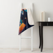 Paar op het dak sherpa deken (In situ)