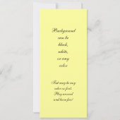 Paar op het strand van Sandy Kaart (Achterkant)