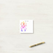 paar opmerkingen achteraf post-it® notes (Op bureau)
