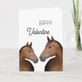 Paar paarden kaart (Voorkant)