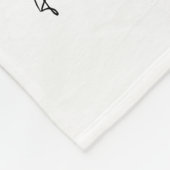 Paar persoonlijke foto's opslaan fleece deken (Hoek)