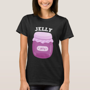Paar Pindakaas en Jelly Matching Kostuum Ha T-shirt