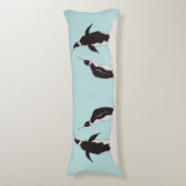 paar pinguïns lichaamskussen (Voorkant Verticaal)