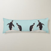 paar pinguïns lichaamskussen (Voorkant)