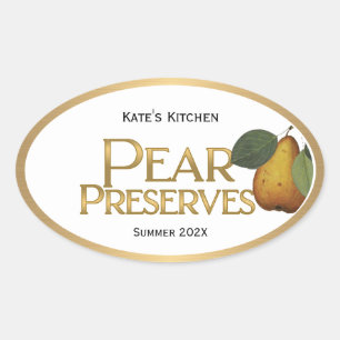 Paar Preserve Jelly Label 