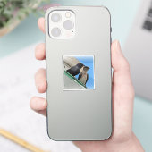 Paar Purperzwaluwen Sticker (Telefoon)