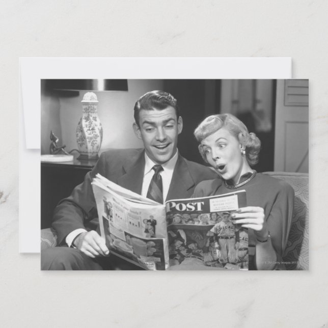 Paar Reading Magazine (Voorkant)