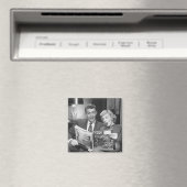 Paar Reading Magazine Magneet (Insitu (Vaatwasser))