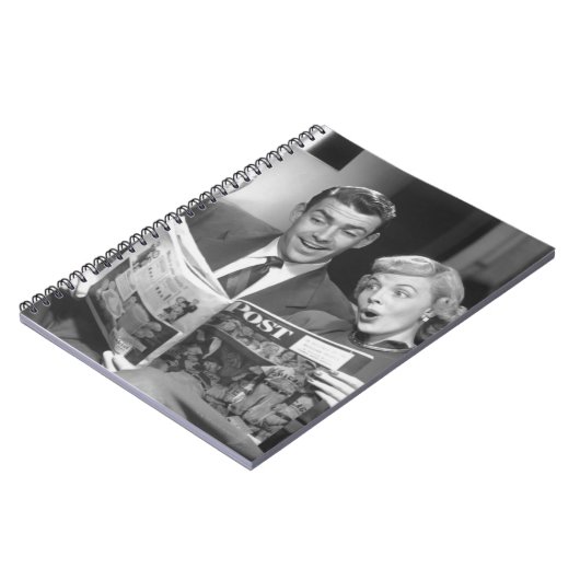 Paar Reading Magazine Notitieboek (Linkerzijde)