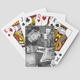 Paar Reading Magazine Pokerkaarten