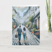 Paar Reizen Europa Kaart (Voorkant)