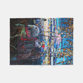 Paar Riding a White Horse, Wassily Kandinsky Fleece Deken (Voorkant (Horizontaal))