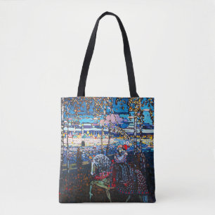 Paar Riding a White Horse, Wassily Kandinsky Tote Bag