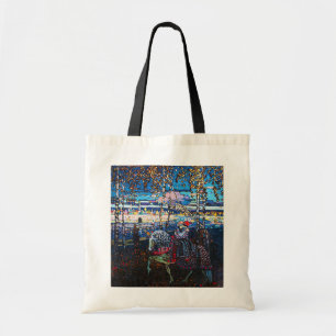 Paar Riding a White Horse, Wassily Kandinsky Tote Bag