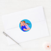 paar ronde sticker (Envelop)