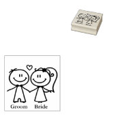 paar rubberstempel (Gestempeld)