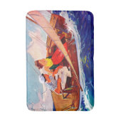 Paar Sailing door R.J. Cavaliere Badmat (Voorkant Verticaal)