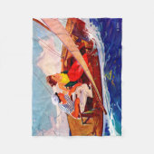 Paar Sailing door R.J. Cavaliere Fleece Deken (Voorkant)