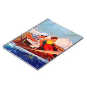 Paar Sailing door R.J. Cavaliere Notitieboek (Linkerzijde)