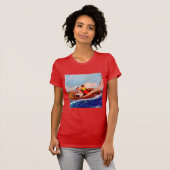 Paar Sailing door R.J. Cavaliere T-shirt (Voorkant volledig)