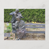 Paar Serenade Botanische Tuin Briefkaart (Voorkant)