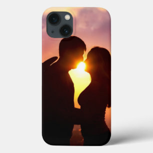Paar Silhouette bij zonsondergang Case-Mate iPhone Case