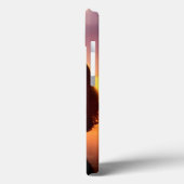 Paar Silhouette bij zonsondergang Case-Mate iPhone Case (Achterkant / Links)