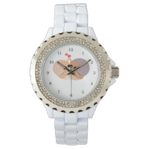 Paar slak horloge cadeau