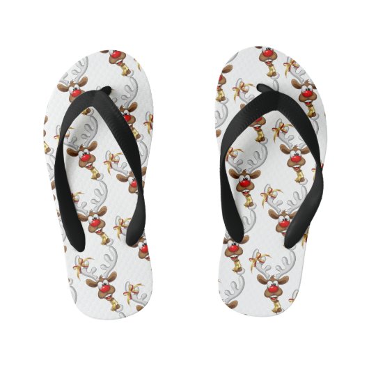 Paar slippers kinder teenslippers (Voetbed)