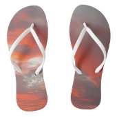 Paar slippers SUNSET  KUNST EN ONTWERP  Teenslippers (Voetbed)